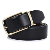 Hayes London | Italian Leather Reversible Black & Brown Belt For Men (Leather Texture: Plain)